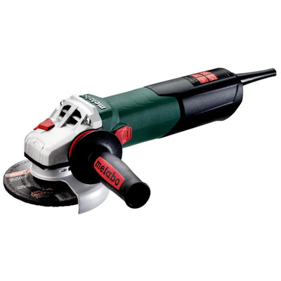 Metabo WEV 15-125 HT | Esmerilhadeira angular de 5 pol com velocidade variavel | 120 V, 13,5 A, apta para polimento