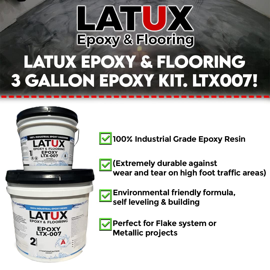 Latux Epoxy & Flooring 3 Gallon / 2 Part Kit Secondary image