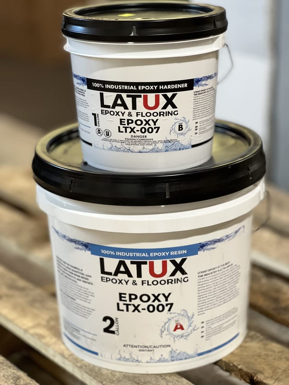 Latux Epoxy & Flooring 3 Gallon / 2 Part Kit