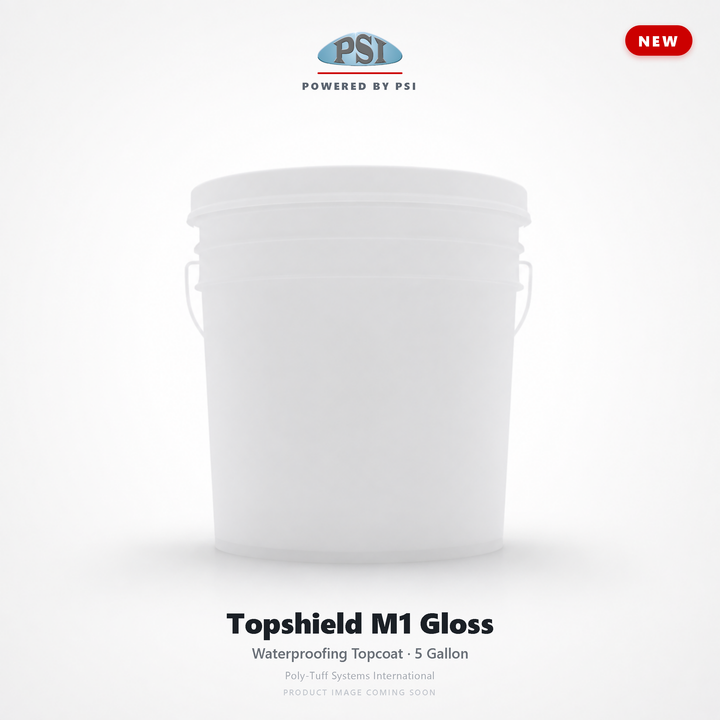 Topshield M1 Gloss 5 Gallon — Poly-Tuff Systems International (product image coming soon)