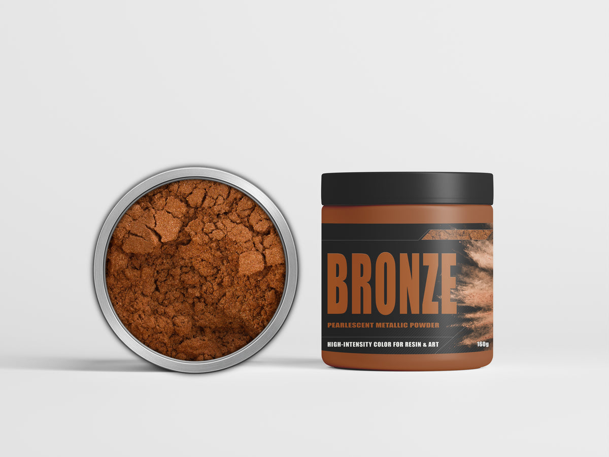 Latux Bronze metallic epoxy pigment swatch