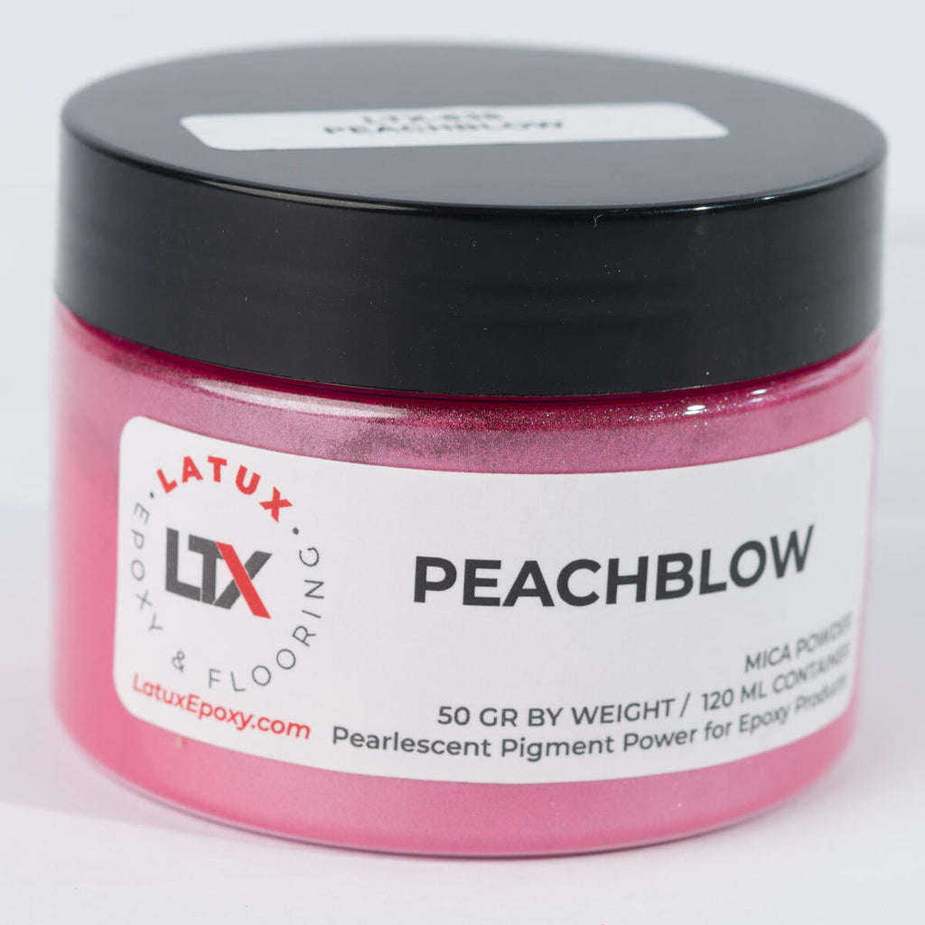 LTX-838 Peachblow metallic epoxy pigment jar