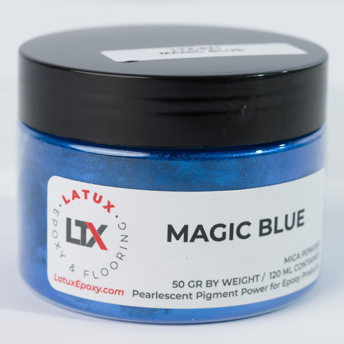 Latux LTX-800 metallic epoxy pigment color swatch