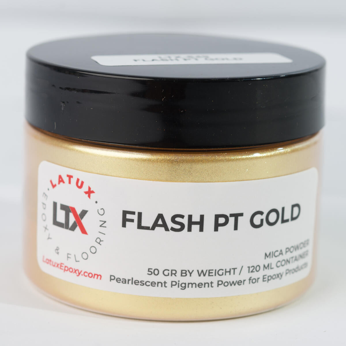Latux LTX-800 metallic epoxy pigment color swatch