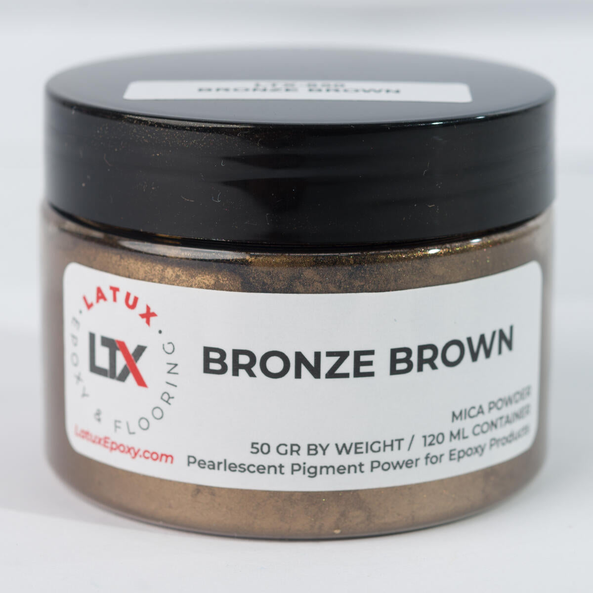 Latux LTX-800 metallic epoxy pigment color swatch