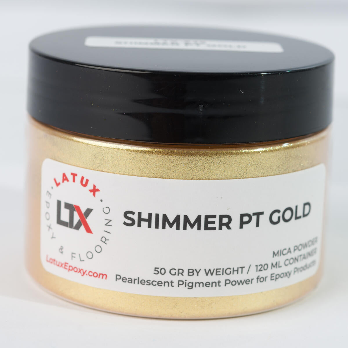 Latux LTX-800 metallic epoxy pigment color swatch