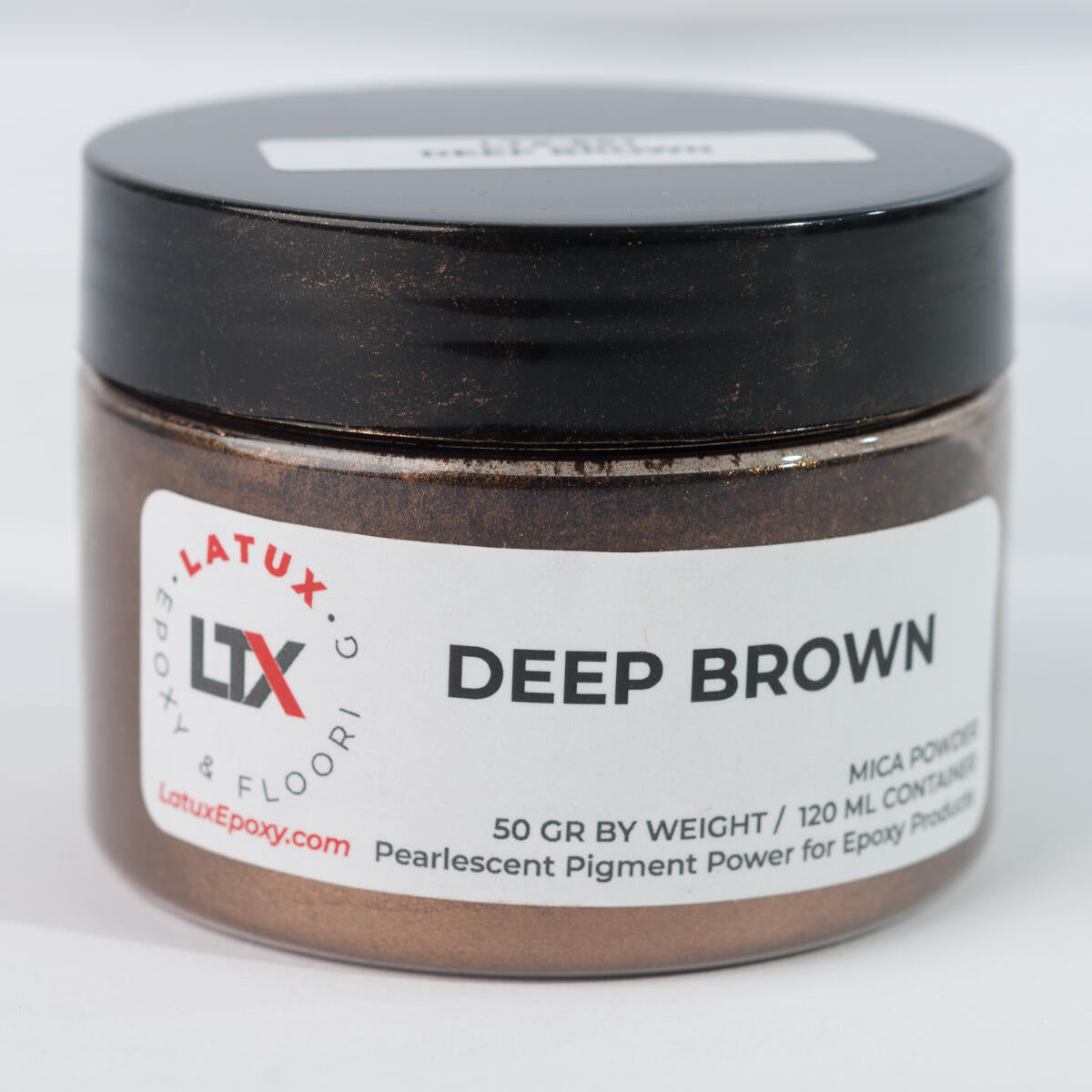 Latux LTX-800 metallic epoxy pigment color swatch