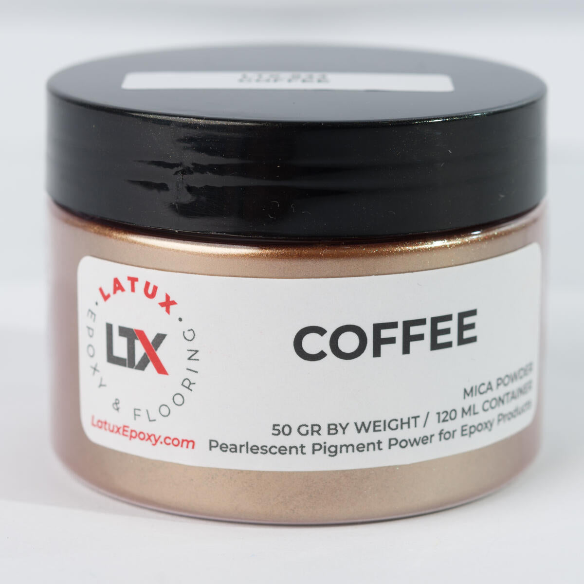 Latux LTX-800 metallic epoxy pigment color swatch