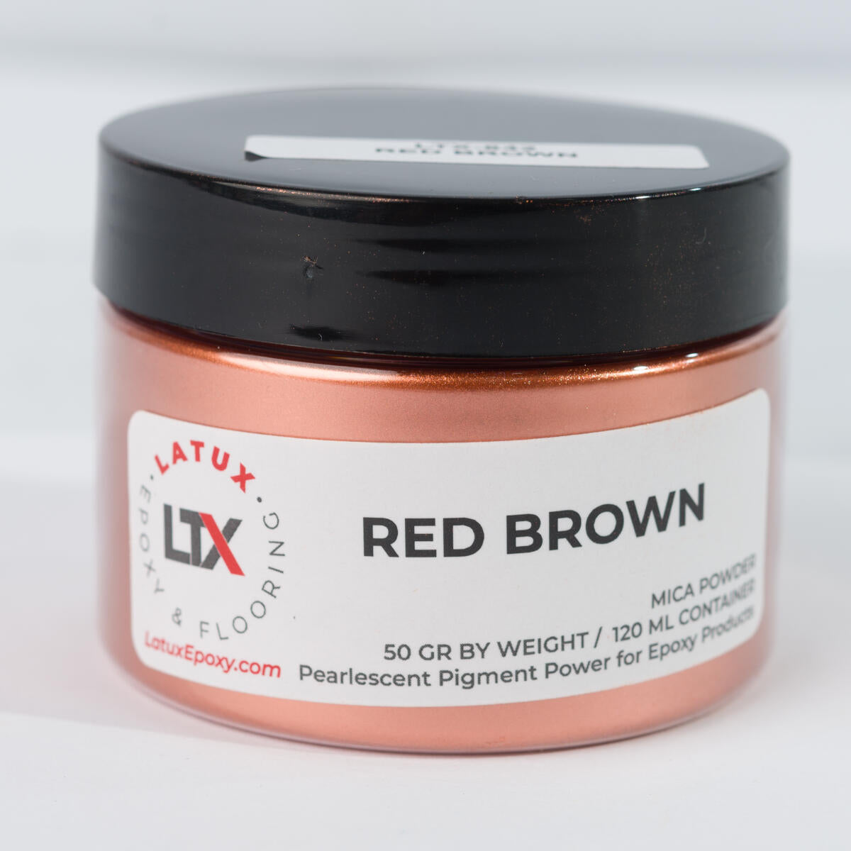 Latux LTX-800 metallic epoxy pigment color swatch