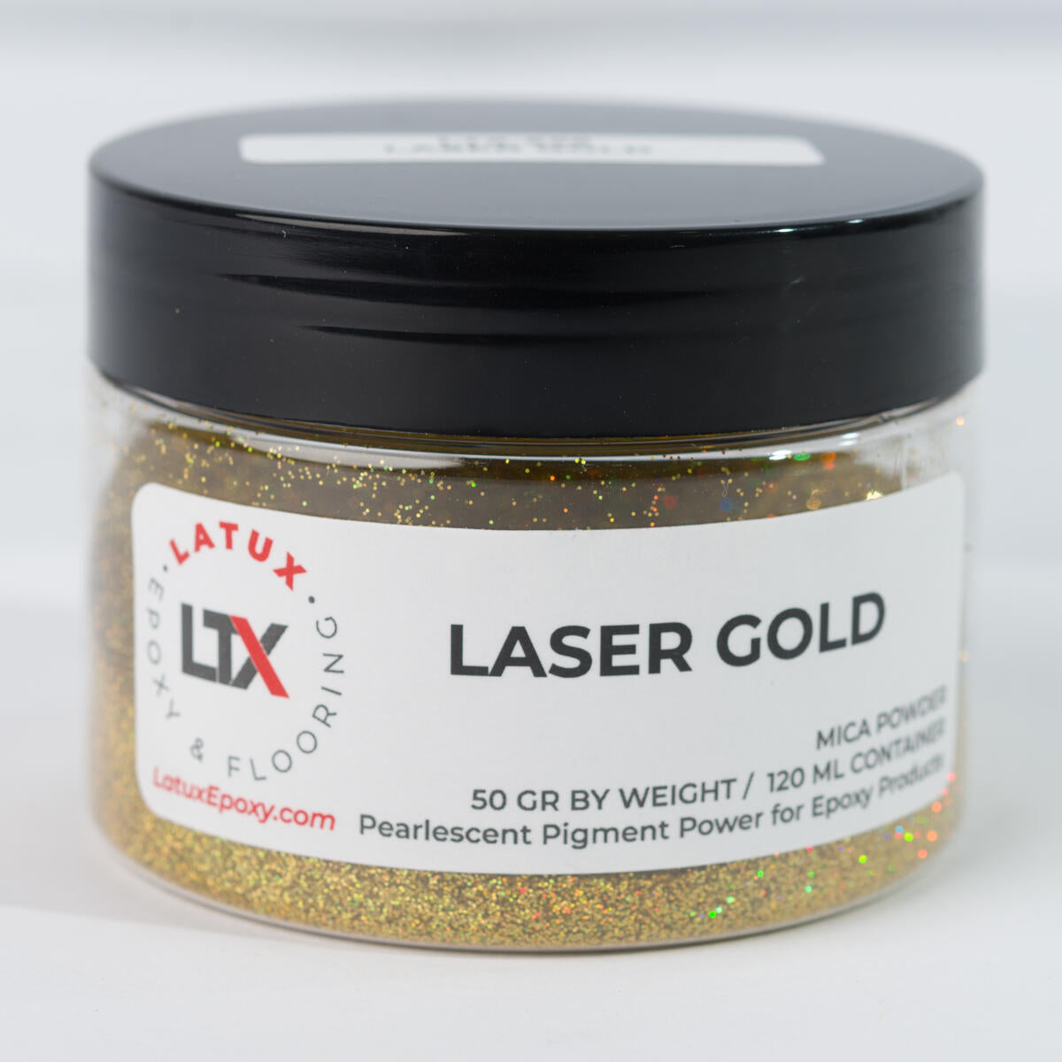 Latux LTX-800 metallic epoxy pigment color swatch