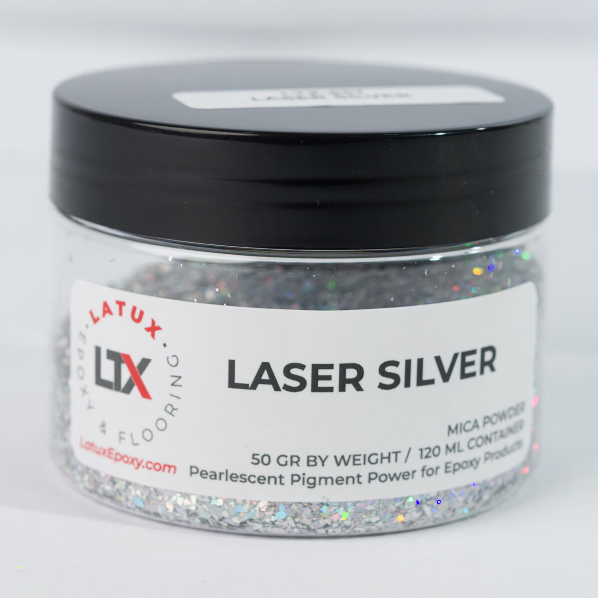 Latux LTX-800 metallic epoxy pigment color swatch