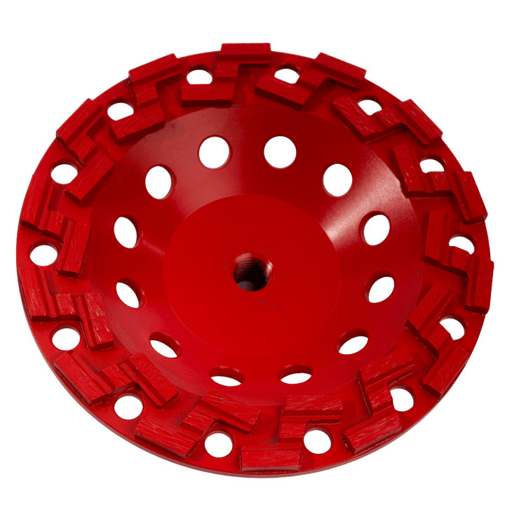7 inch Turbo Supreme diamond cup wheel for concrete surface prep