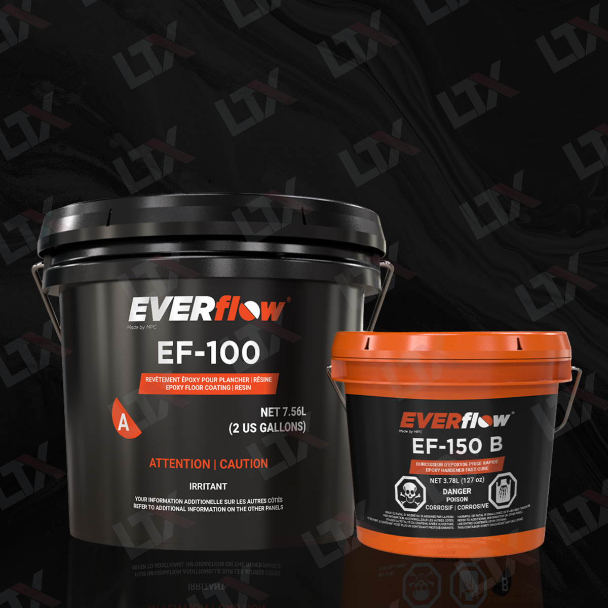 Everflow EF-150 | Fast Cure Epoxy Resin Kit (3gal)