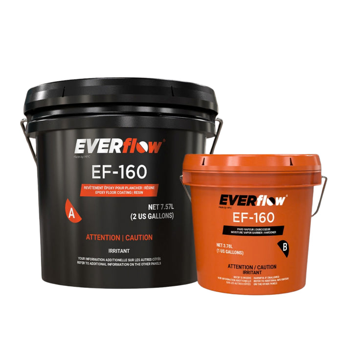 Everflow EF-160 moisture vapor barrier epoxy, 3 gallon kit