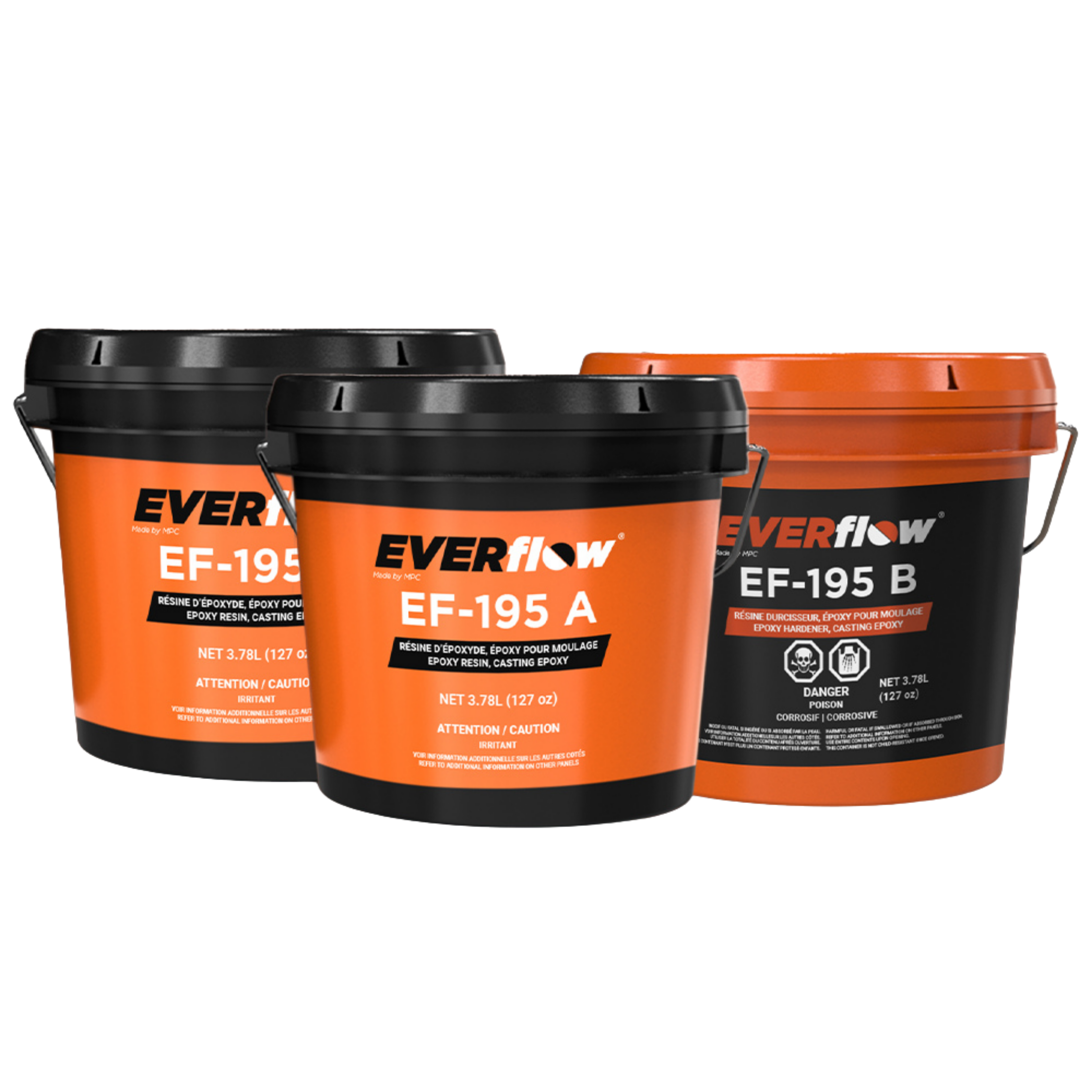 Everflow EF-195 | Low Exotherm Epoxy Casting System | (MPC-195)
