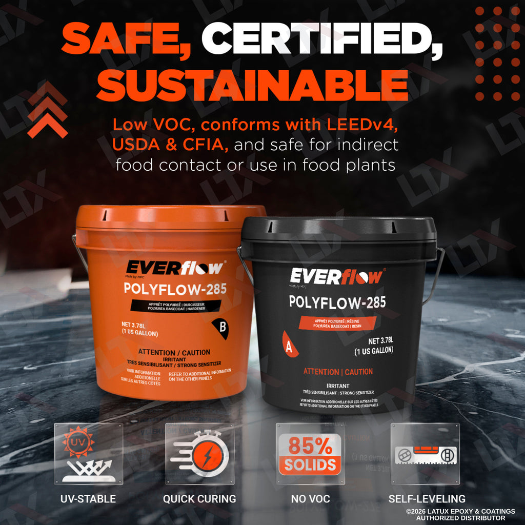 Everflow EF-285 | VOC Compliant Solvent Polyurea | (MPC-285)