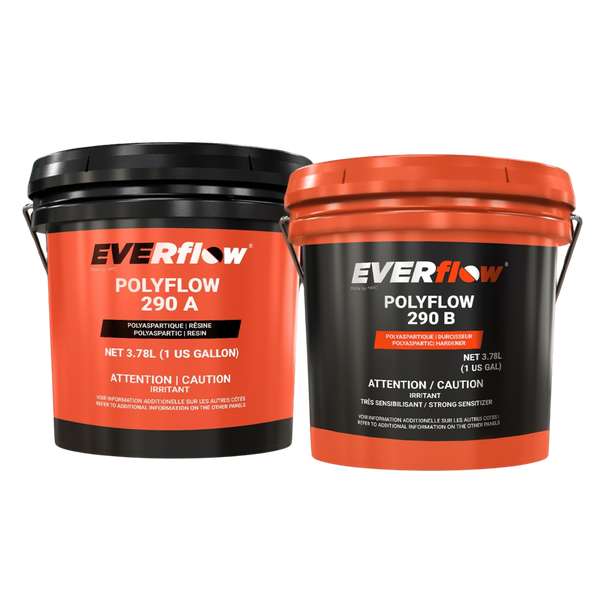 Everflow EF-290 | High Solids Solvent Polyaspartic (2gal) | (MPC-290)