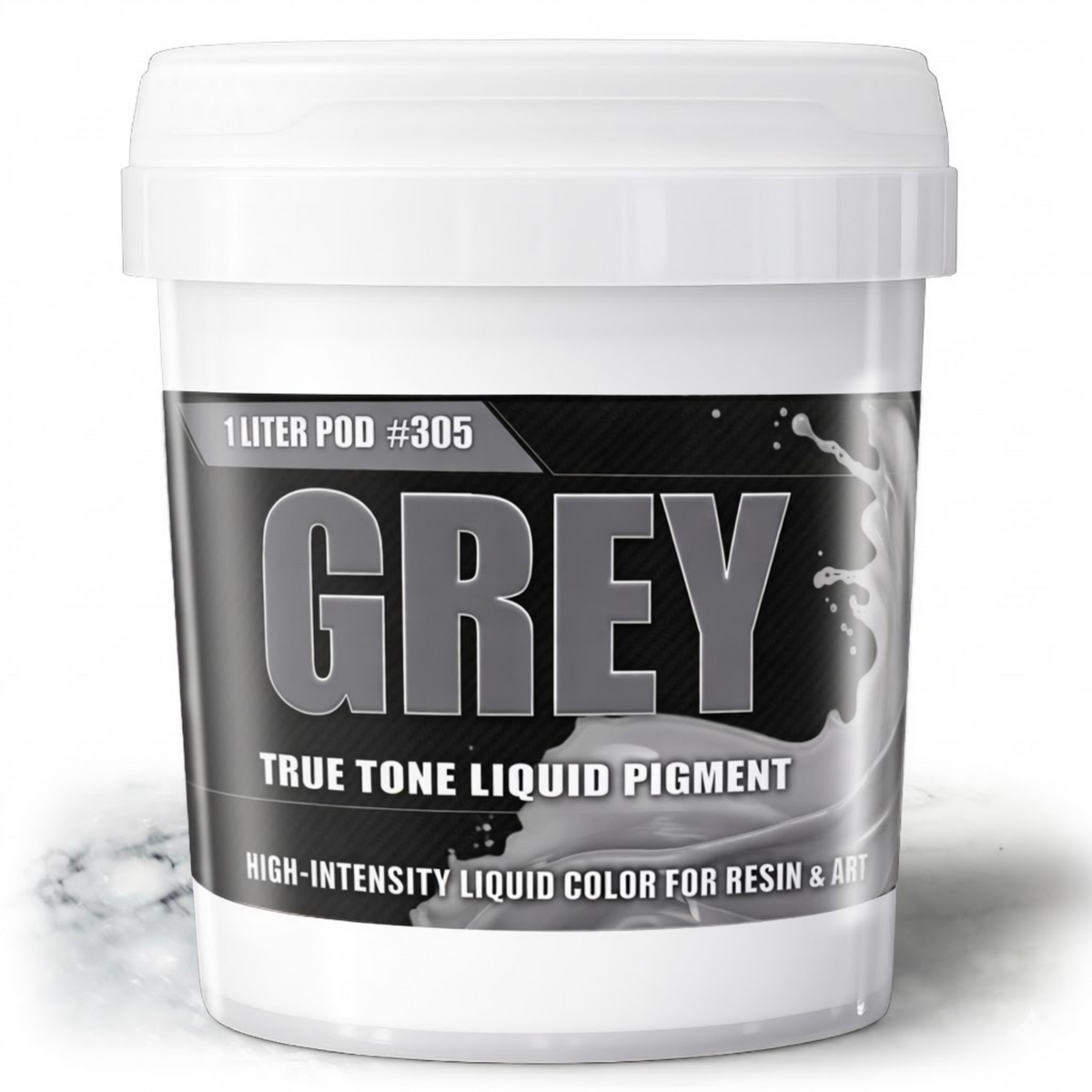 Latux Grey solid tone liquid pigment pod