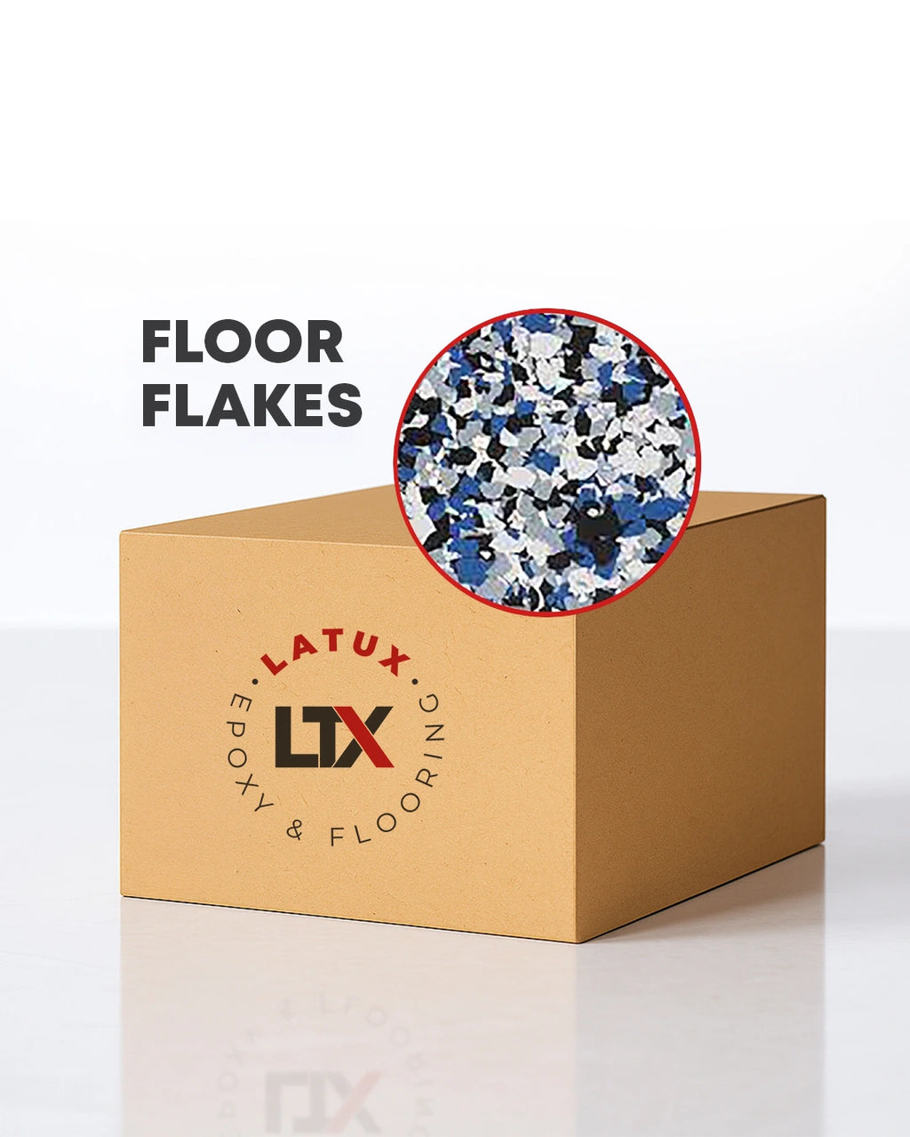 Home and Industrial Flakes for Basement, Shop, and Garage Floors, 25-Pound Box