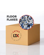 Home and Industrial Flakes for Basement, Shop, and Garage Floors, 40-Pound Box