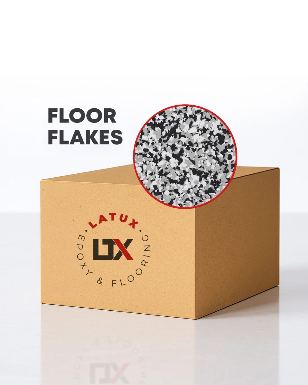 Home and Industrial Flakes for Basement, Shop, and Garage Floors, 25-Pound Box