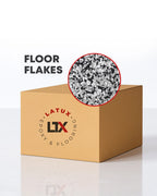 Home and Industrial Flakes for Basement, Shop, and Garage Floors, 40-Pound Box