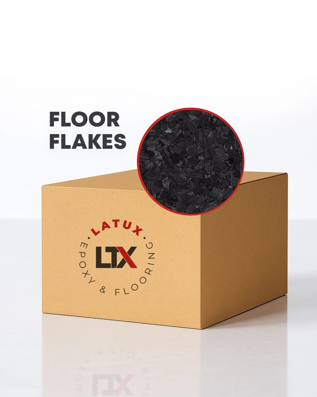 Home and Industrial Flakes for Basement, Shop, and Garage Floors, 40-Pound Box