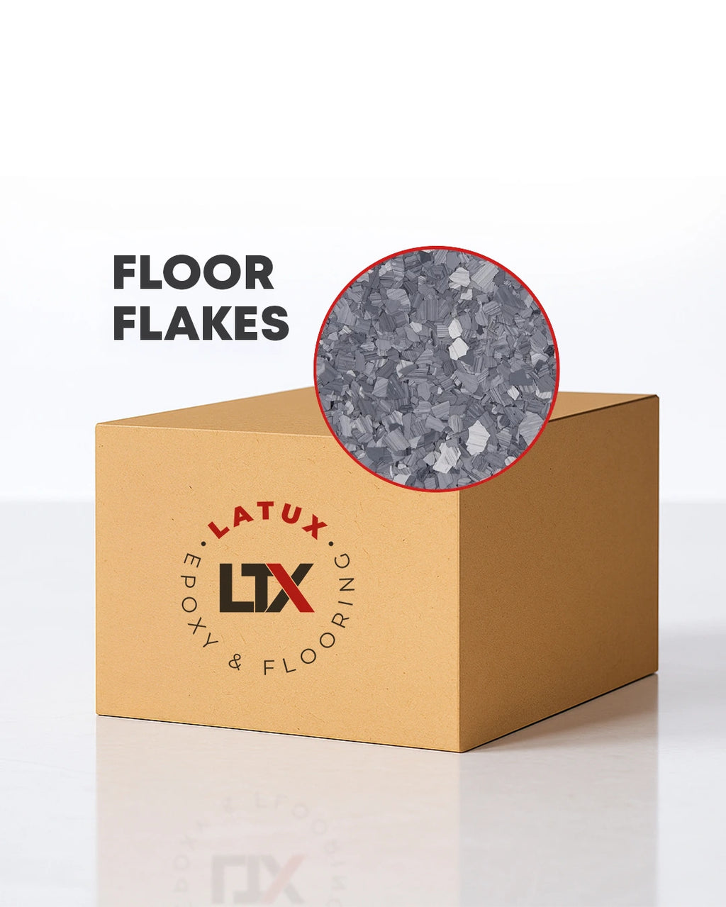 Home and Industrial Flakes for Basement, Shop, and Garage Floors, 25-Pound Box