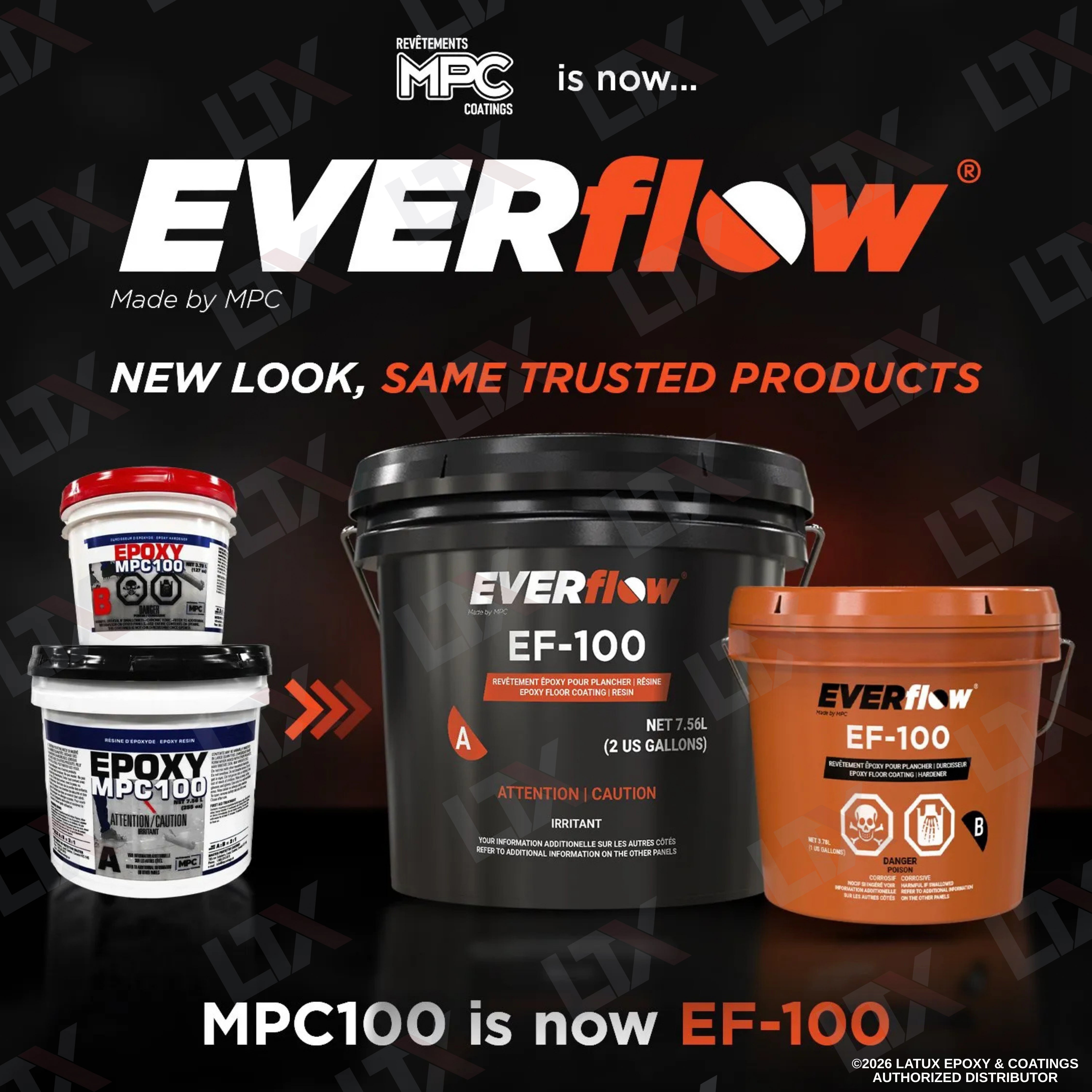 Everflow EF-100 | Epoxy Resin Flooring Kit (3gal) | (MPC-100) Secondary image