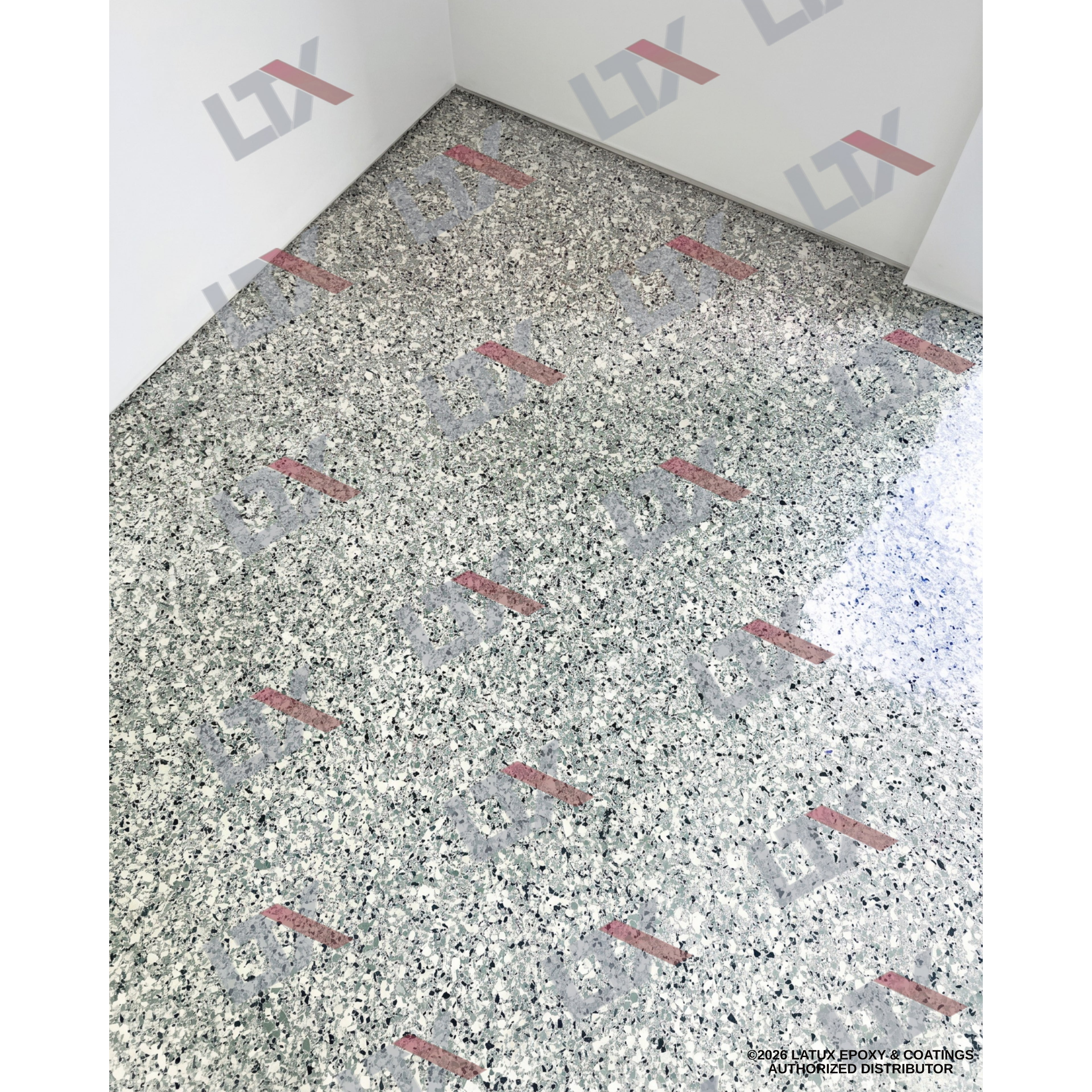 PPC Epoxy 100 | Epoxy Resin Flooring Kit For Metallics (3 Gal) | UV-Resistant