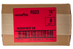 WOOSTER 18inch Microfiber 3-8inch NAP High-Production Roller (6-pack)
