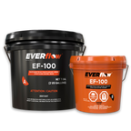 Everflow EF-100 100% solids epoxy floor coating kit with tools, 3 gallon