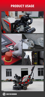 HTG-800P Self-Propelled Propane Floor Grinder 31 in
